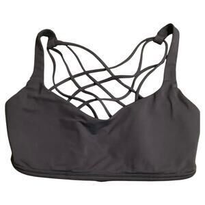 Lululemon Free to Be- Wild Sports Bra 
Size: 10 Color: Blue